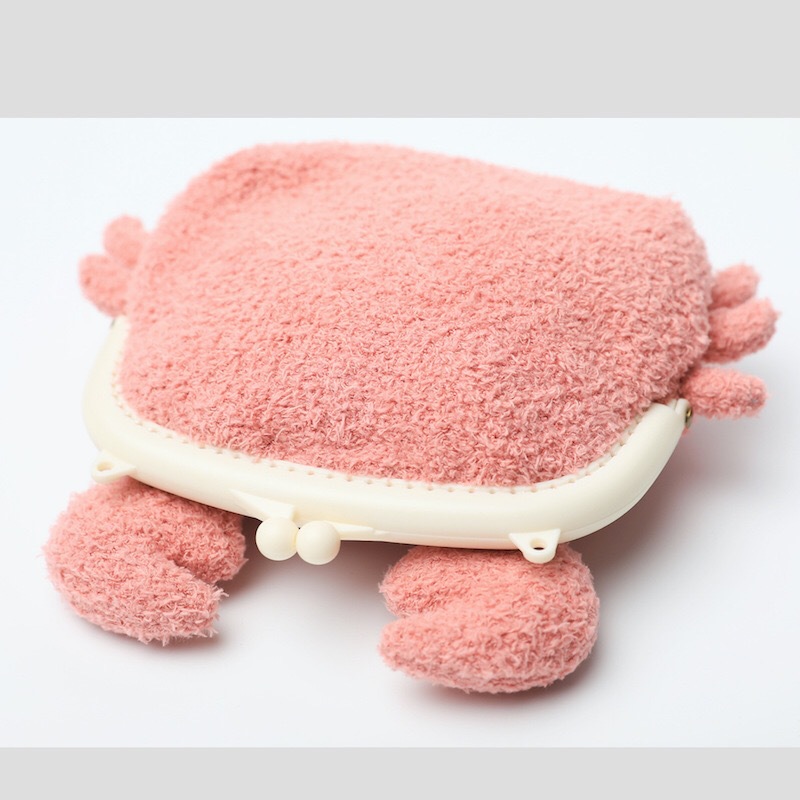 Crab Shape Original Women'S Makeup Storage Bag Shoulder Bag Messenger Bag Plush