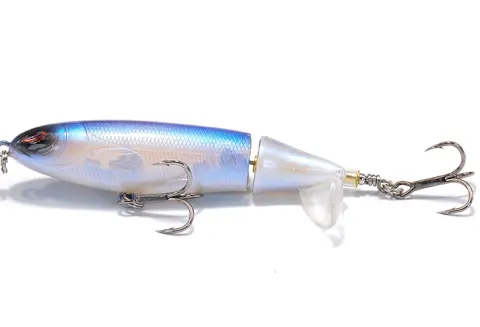 Fake Lure Black Fishing Propeller Artificial