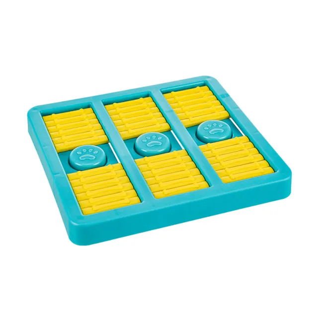 Rotating Interactive Educational Dog Toys Leaking Food Pet Slow Food Toys Lake Blue With Lid - Shop at LoveMi