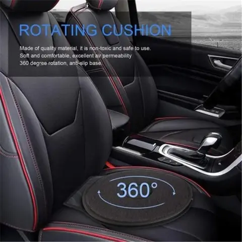 360 Degree Rotation Seat Cushion Mats for Chair Car
