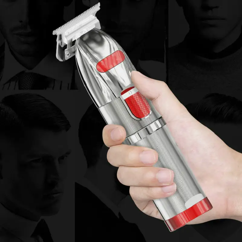 Akimei M6 Oil Head Electric Hair Clipper Bald Head Electric Hair Clipper Rechargeable Retro Engraving Professional Hair Salon