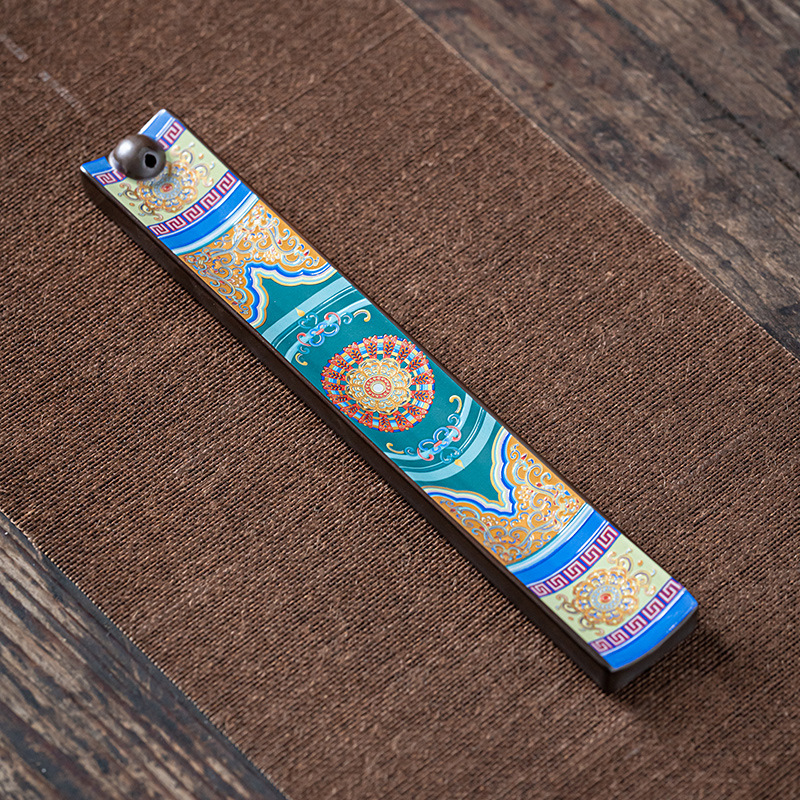 Enamel Wire Incense Burner Incense Insert Ornaments Ceramic Creative Tea Ceremony Enshrines Antique Lying Incense Burner Household Cloisonne Sandalwood Incense Burner — foto 7