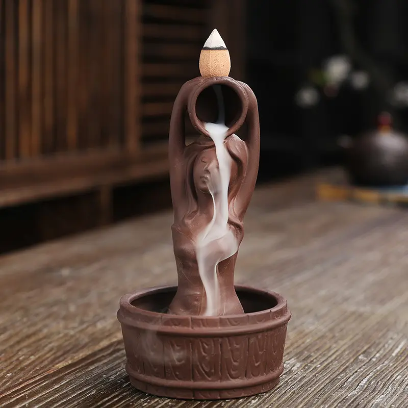 New Product Purple Sand Backflow Smoke Aromatherapy