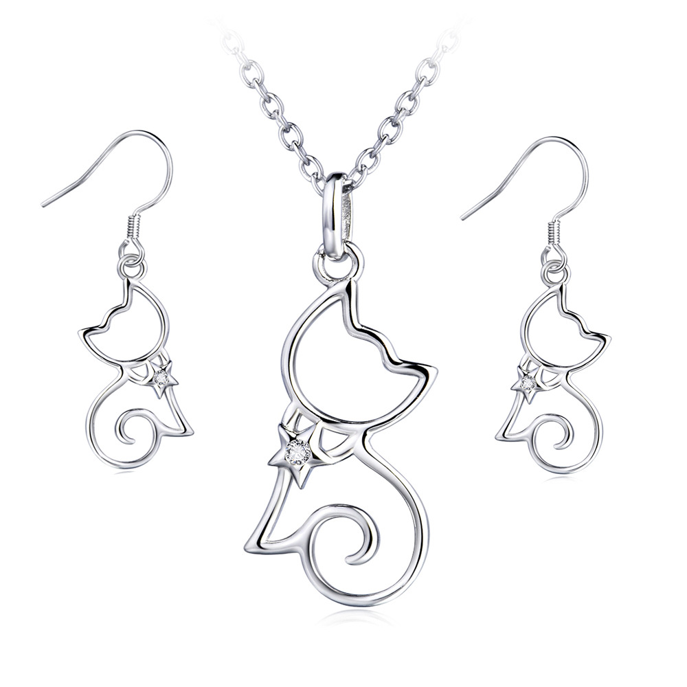 Title 2, Platinum-Plated Hollow Cat Silver Female