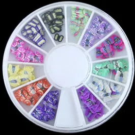 Manicure Slices Diy Jewelry Soft Ceramic Fruit Slices Butterfly - Shop at LoveMi