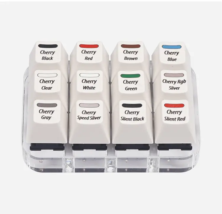 Axle Tester Experience Twelve Axle Axle Tester Switch Factory Hot Sublimation Key Cap