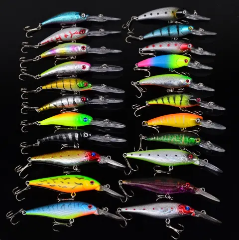 22PC Minoruya Bait Set 3 Types 22 Colors E-commerce