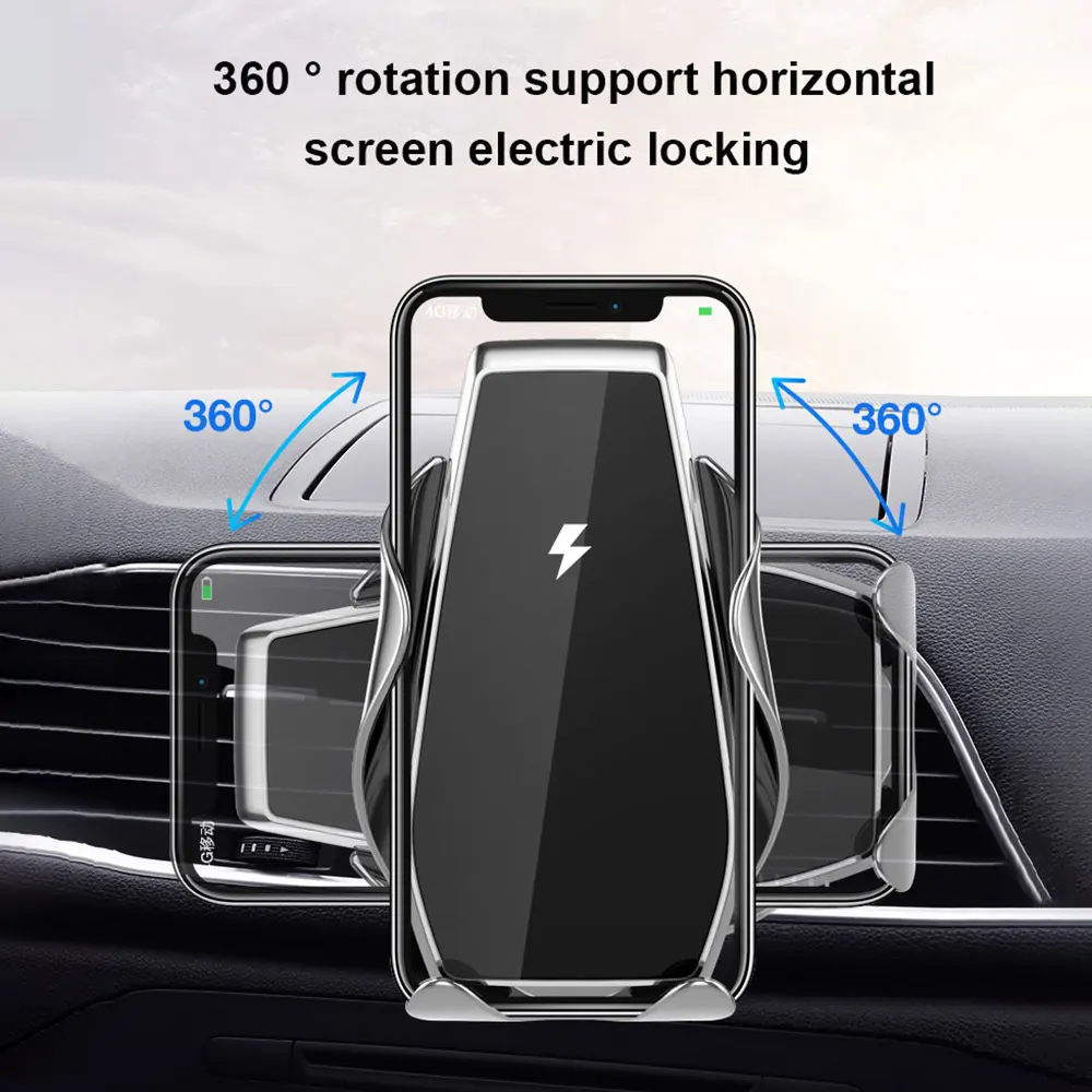 Fdgao 15W Infrared Touch Sensor Car Wireless Charger Is