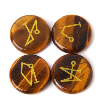 Viking Rune Beard Agate Crystal Diy Jewelry Accessories Yoga Ornaments