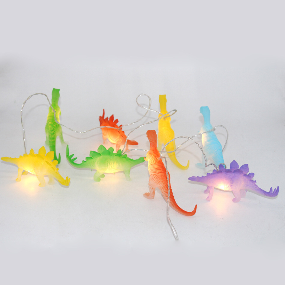 Title 2, Simulatie Dinosaurus LED String Lights Speelgoe...