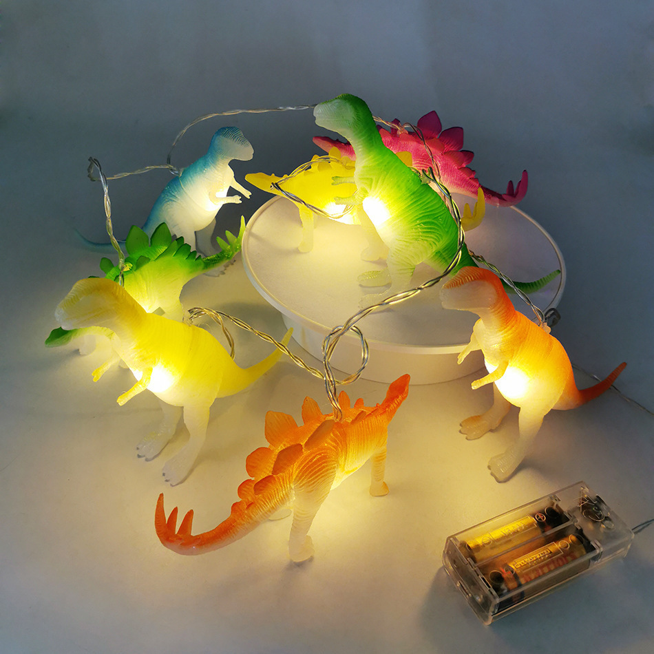 Title 5, Simulatie Dinosaurus LED String Lights Speelgoe...