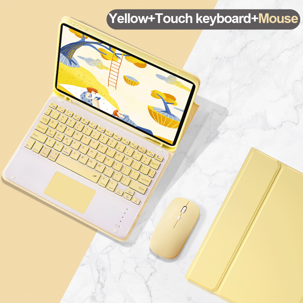  Tablet Bluetooth Keyboard Protector Touch Keyboard Dual Mode Bluetooth Mouse — foto 7