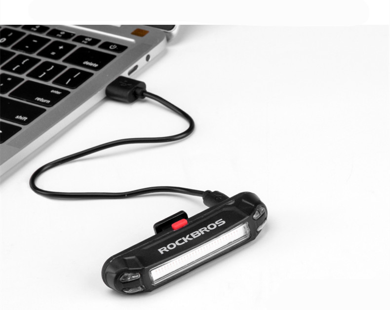Mountain Bike Riding Tail Light USB Charging Warning Light — foto 9