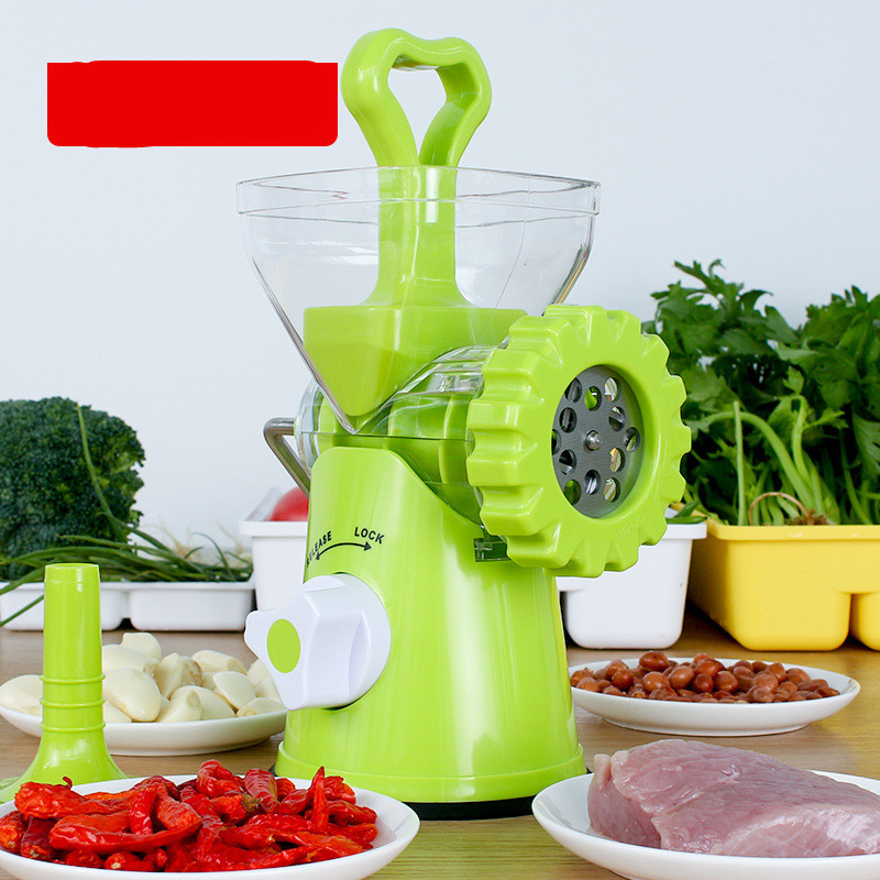 Household Small Sausage Stuffer Hand Crusher Stainless Steel