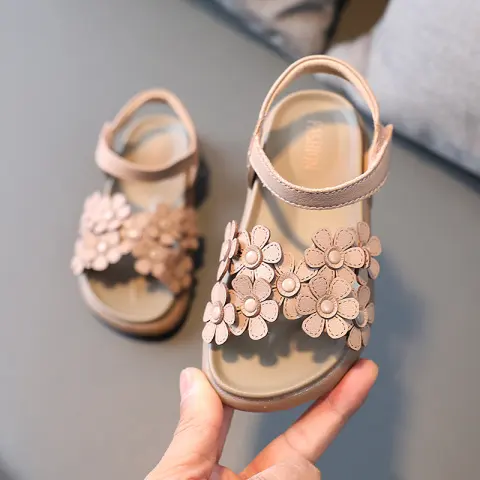 Korean Version of the Big Kids Flower Soft-soled Beach