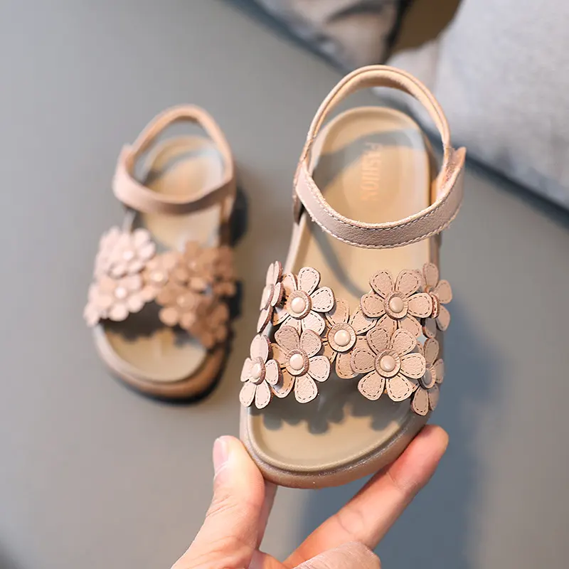 Korean Version of the Big Kids Flower Soft-soled Beach