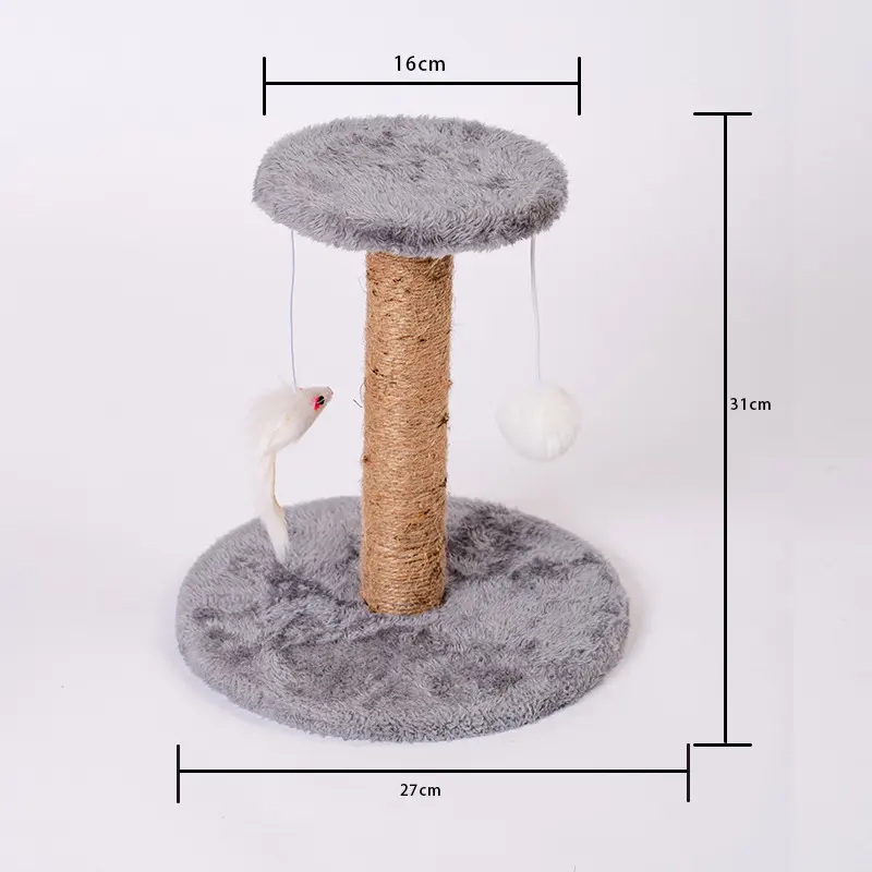 Cat Scratching Post Claw Grinder Vertical Non-Dandruff Wear-Resistant Cat