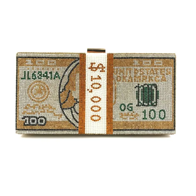 Fashion Gilded Dollar Wallet Gold - Shop at LoveMi