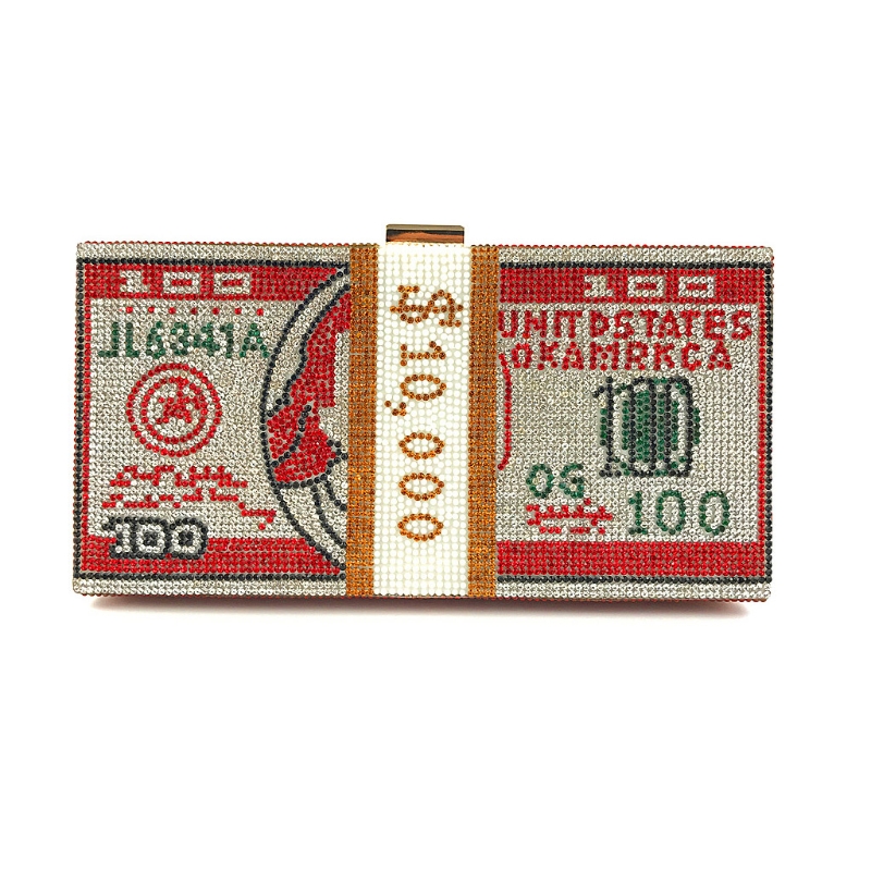 Fashion Gilded Dollar Wallet Red - Shop at LoveMi