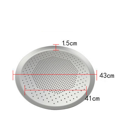 Aluminum Alloy Pan Pizza Punching Pizza Cheese Heart Pan Pizza Pan
