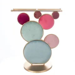 Jewellery Prop Display Stand Jewellery Desktop Decoration Storage Cactus - Blue - View 1