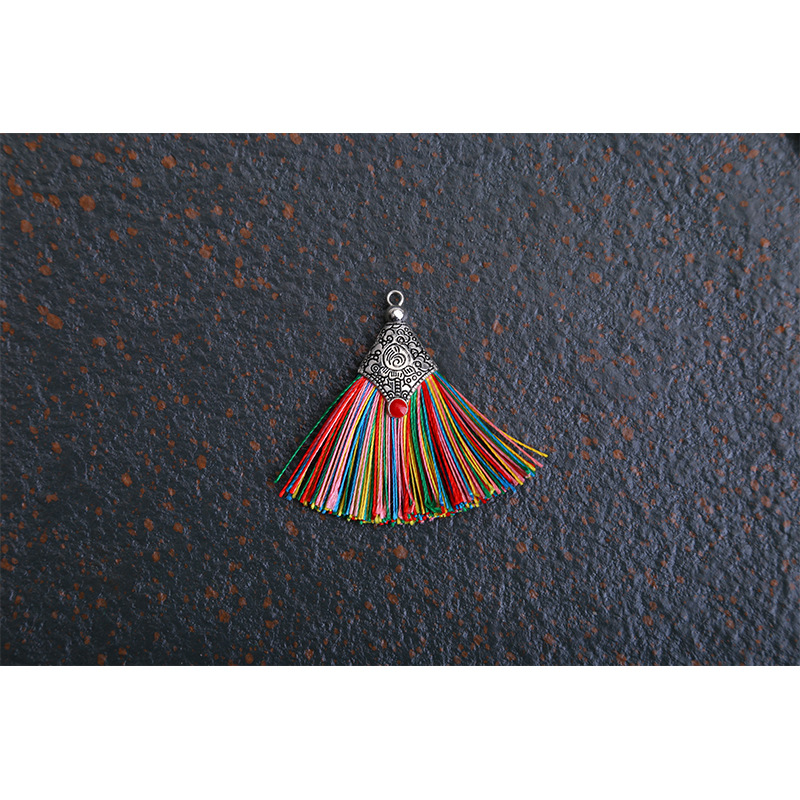 5Cm Fish Mouth Short Tassel Earrings Accessories