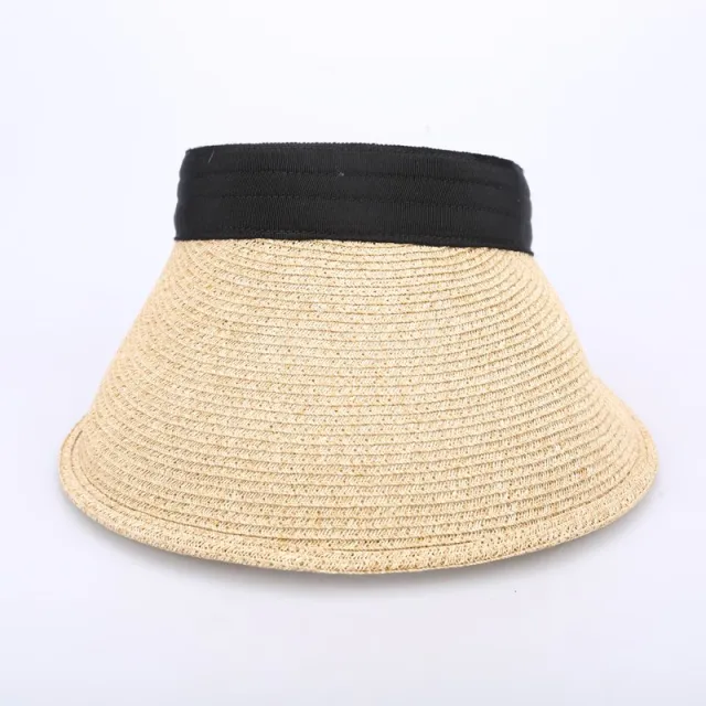 Casual Empty Top Hat Ladies Sun ProtectionSsun Hat Khaki - Shop at LoveMi