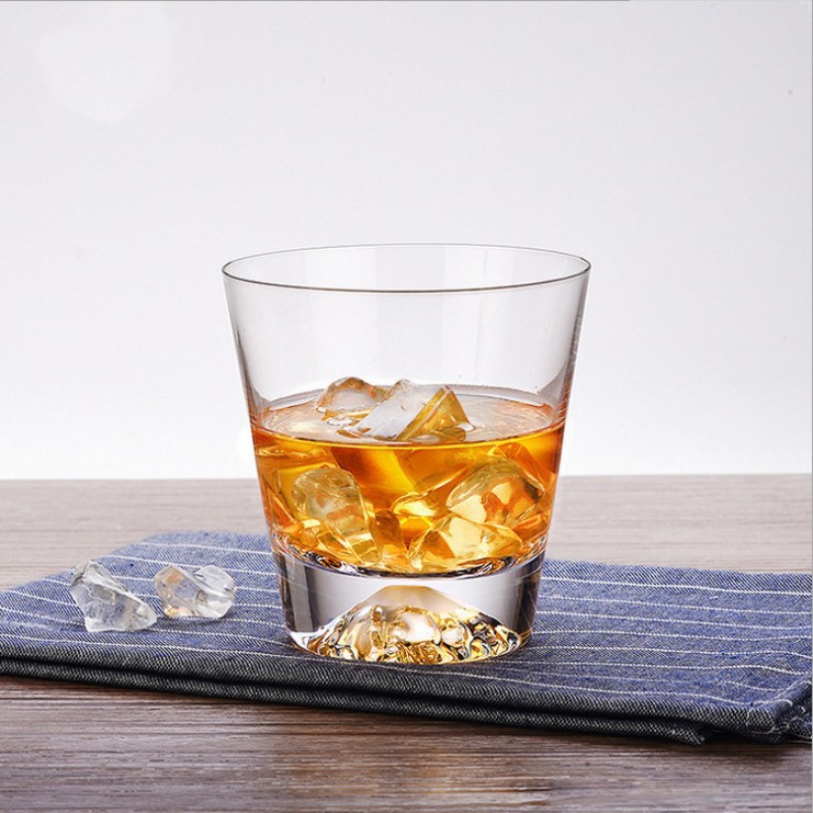 Title 5, Crystal Glass Water Glass Handmade Whiskey Glass