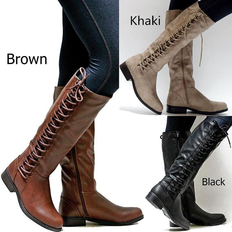 European And American Fashion Long-tube Female Boots