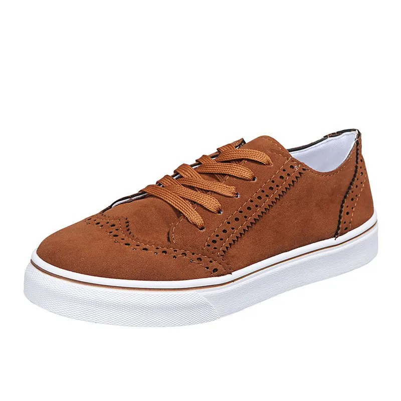 Women's Shoes Platform Casual Shoes - Brown