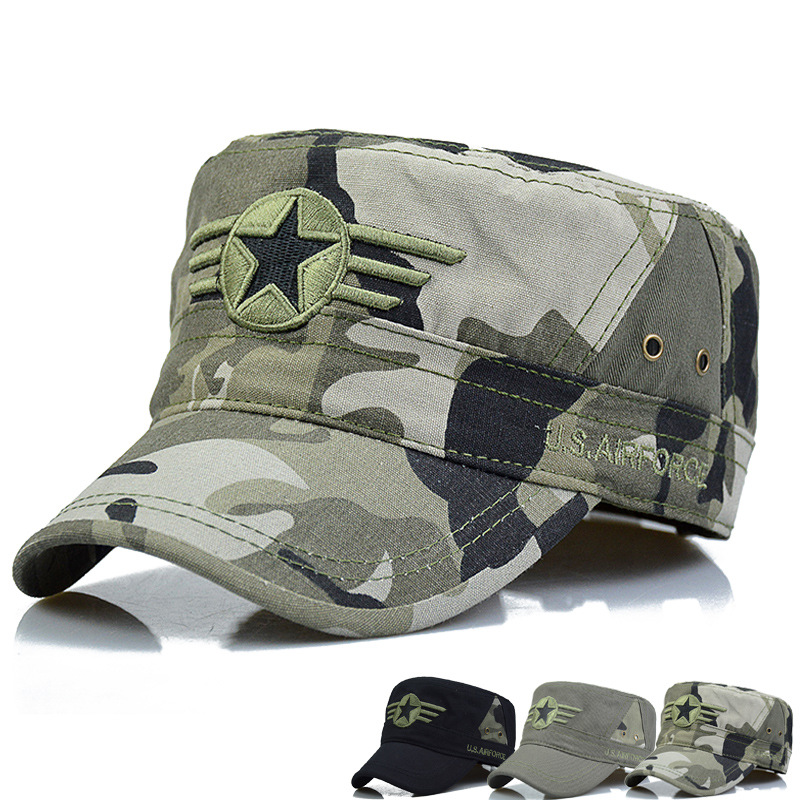 Fashion Flat Top Casual Hat Outdoor Wild Travel Sun Hat