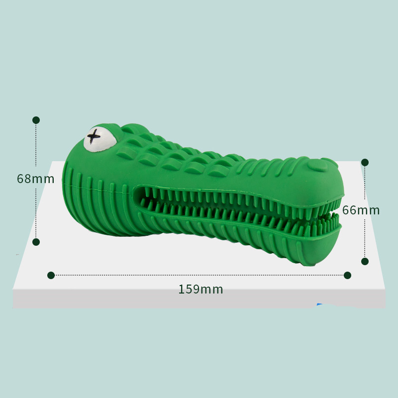 Green crocodile