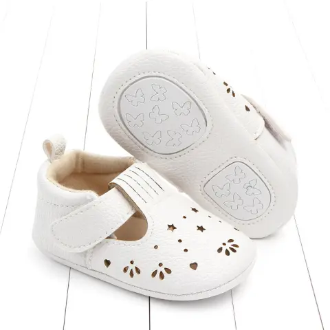 Semi Rubber Sole Non-slip Shoes Baby Toddler