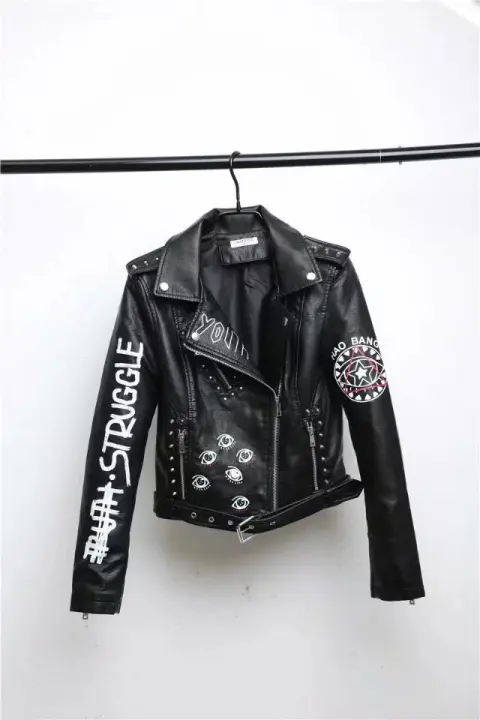 New Women Autumn Winter Faux Soft Leather Jackets Coats