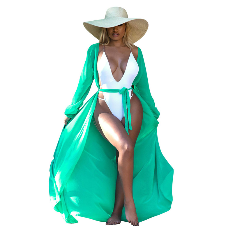 Multicolor Candy Color Extra-long Blouse Sunscreen Shirt