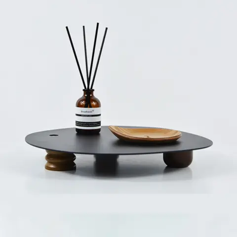 Home Living Room Kitchen Storage Decoration Photo Props Tray
