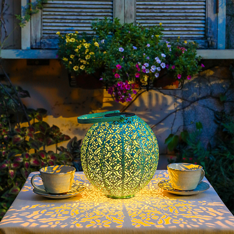 Outdoor Waterproof Courtyard Garden Layout Hollow Landscape Lamp — foto 3
