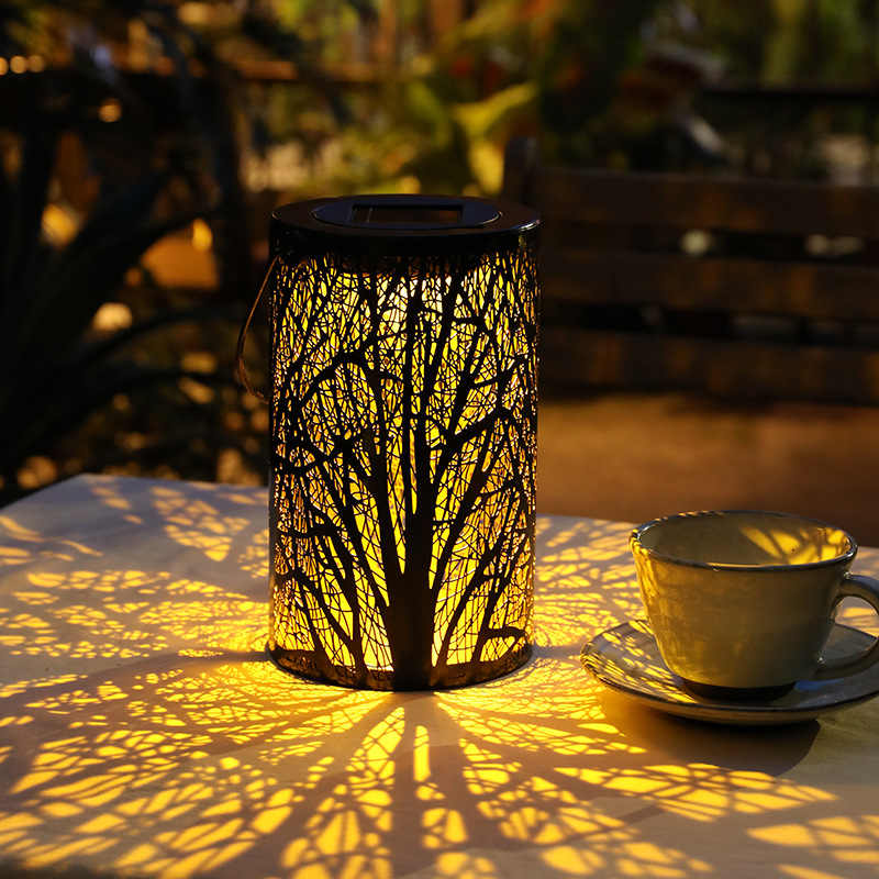 Outdoor Waterproof Courtyard Garden Layout Hollow Landscape Lamp — foto 6