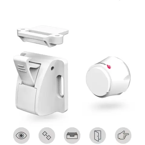 Multifunctional Safety Lock Drawer Cabinet Door