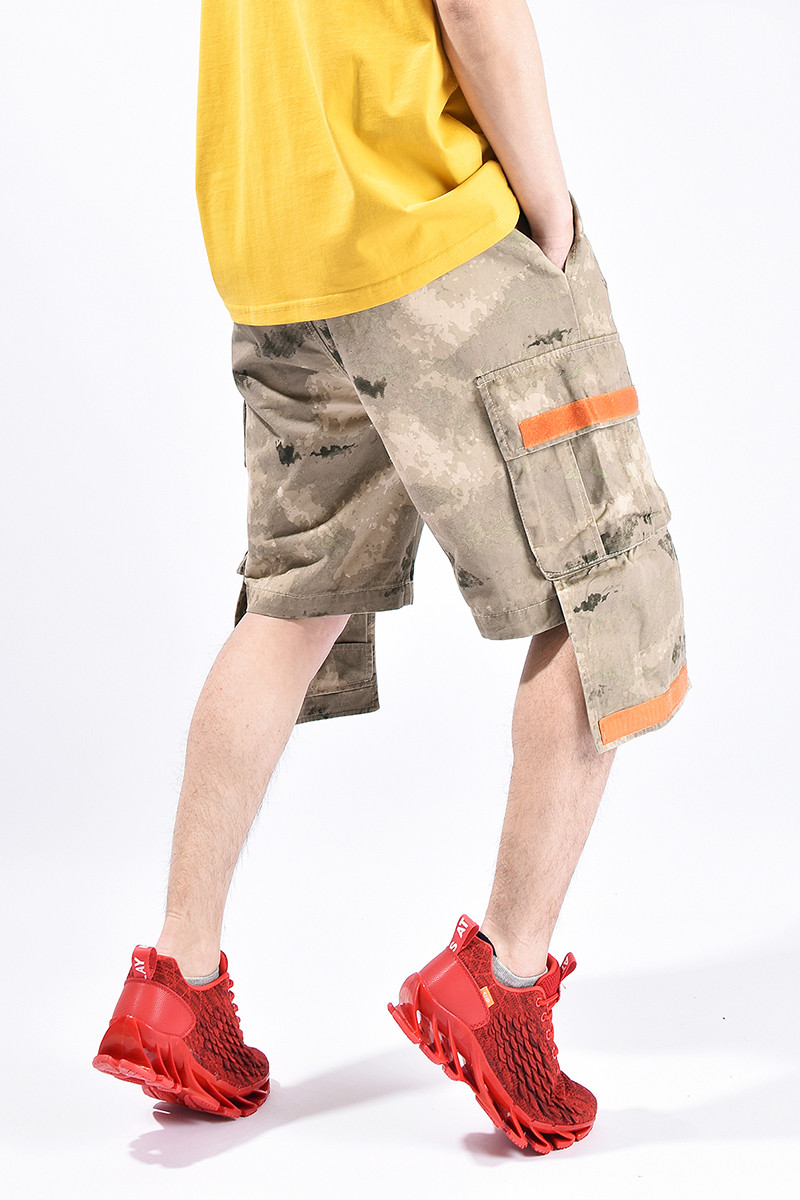 Summer Desert Camouflage Tooling Five-Point Pants