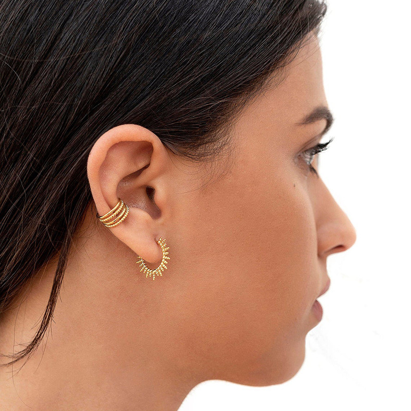 Ins Style Creative Personality Fashion Trend Alloy Earrings