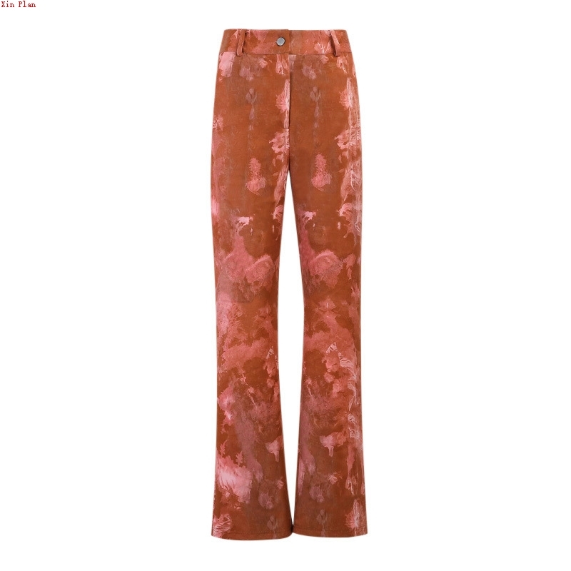 Title 4, Tie - Dyed Straight Tube Slim Slim Slim Trousers