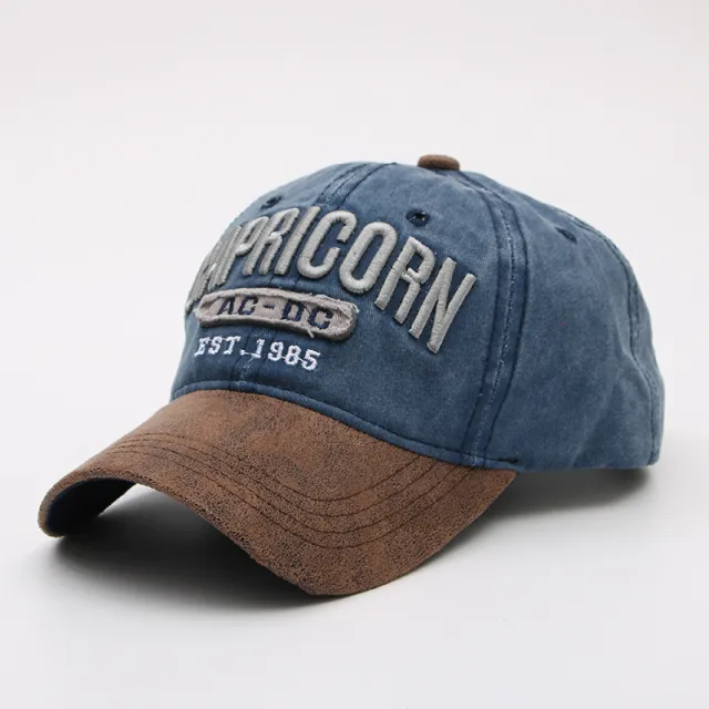 All Match Caps Washed Retro Fashion Old Sun Hats Blue - Shop at LoveMi
