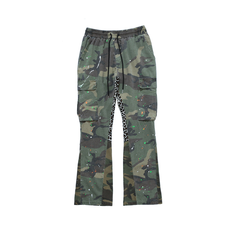 Title 4, Pantalones cargo camuflaje con múltiples bolsil...