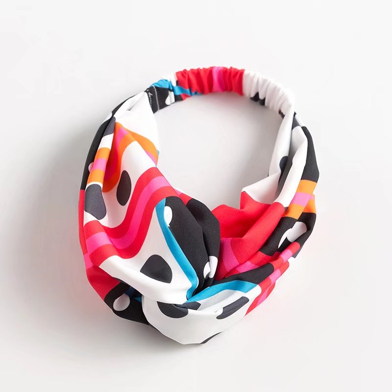 Hot Headband Fashion Print Headpiece
