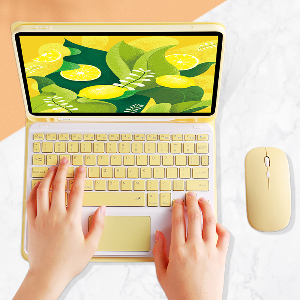  Tablet Bluetooth Keyboard Protector Touch Keyboard Dual Mode Bluetooth Mouse — foto 4