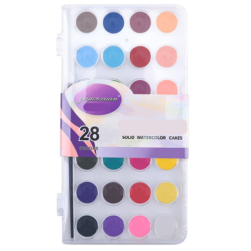 28colors plastic box