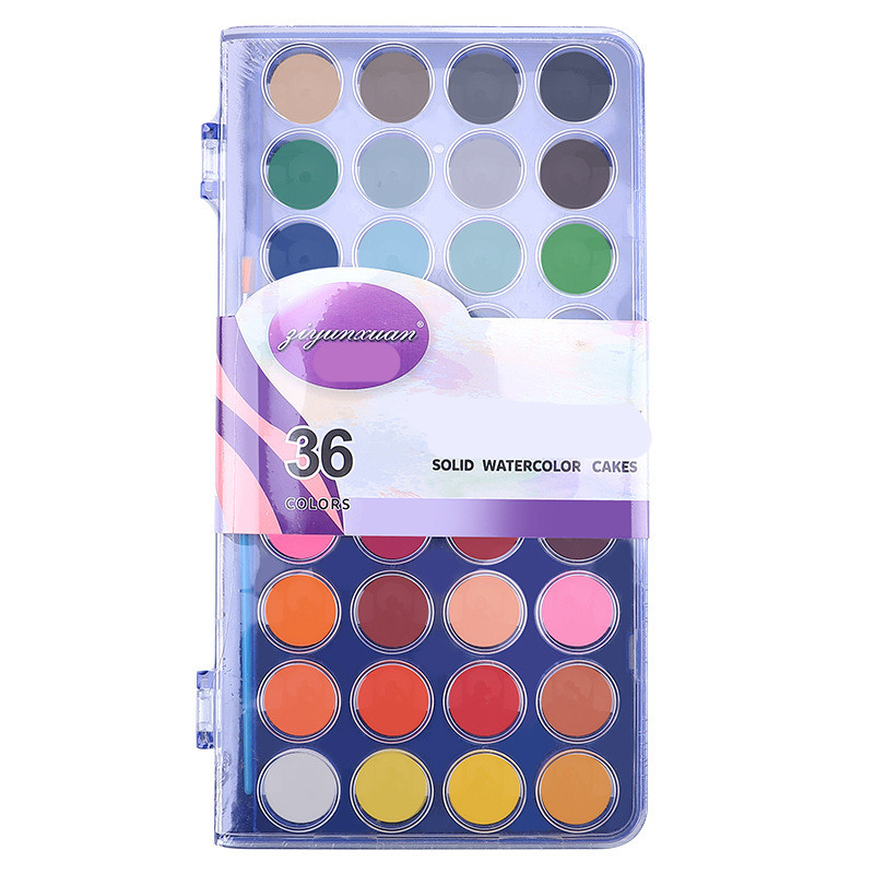 36colors plastic box