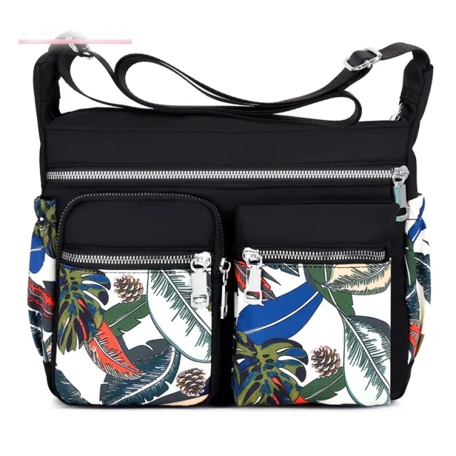 Women'S Shoulder Bag Korean Version Of Oxford Cloth Printed Crossbody Bag H - Shop at LoveMi