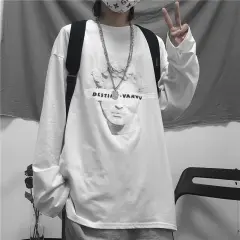 Plus Size Mm Extra Large Long-Sleeved t-Shirt Women Spring And Summer - White - View 1